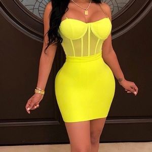 A two-piece skirt and shirt